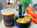 BOSTON LOBSTER BISQUE CO. 100% made in Massachusetts. With Lobsters  ￼