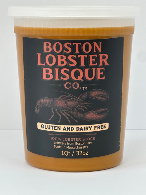 BOSTON LOBSTER BISQUE CO. 100% made in Massachusetts. With Lobsters  ￼